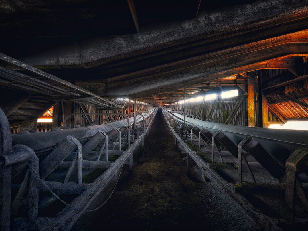 Industrieförderketten im Tunnelbetrieb – extrembelastbare stumpfgeschweißte Ketten aus europäischer Fertigung